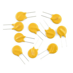 Bezpiecznik polimerowy Raychem RXEF110 - 72V/1,1A raster 5,1mm - 10szt.