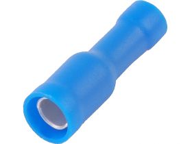 Konektor rurkowy żeński - niebieski