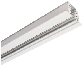 Deko Light 710069 D Line Einbaustromschiene mit Flügel 1m Element systemu szynowego wysokonapięciowego Szyna prądowa 3-f