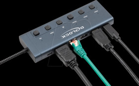 92000 Docking station/port replicator, USB Type-C, 6 ports with switch