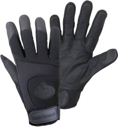 FerdyF. 1911-7 BLACK SECURITY Mechanics Sztuczna skóra Clarino® Rękawice montażowe Rozmiar rękawic: 7, S EN 388 CAT II 1
