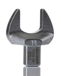 Wkładka do kluczy dynamometrycznych, seria: 7112, Wkładka otwarta, typ: Łeb klucza, rozmiar: 18 mm, wkładka: 9 x 12mm,