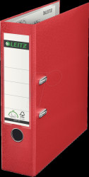 10105025 Leitz 180° Lever Arch File Plastic, red