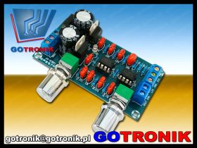 Aktywny filtr NE5532 do subwoofera