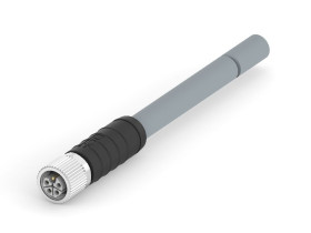 Przewód czujnik-siłownik ze złączem Złącze M12 długość 5m Rodzaj A Żeńskie Złącze B Złącze M12