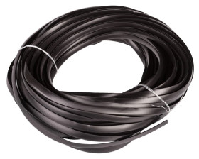 Osłona krawędzi z PCV czarna OKU 4/2 E01PK-01060100700 /25m/