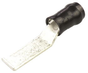 Konektor płaski PIDG, Czarny 14AWG 2.6mm² 16AWG 1mm², TE Connectivity Bez osłony