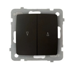 Karo Łącznik żaluzjowy z blokadą mechaniczną czekoladowy metalik ŁP-7SB/m/40