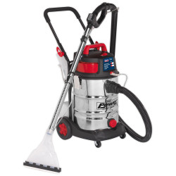 Sealey VMA915 Valet Machine Wet &amp; Dry 30ltr Stainless Bin