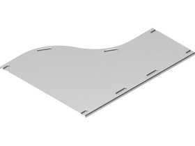 Pokrywa redukcji prawej PRKPFJ100/50 grubość blachy 1,0mm 168612 BAKS