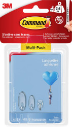 Pasek samoprzylepny 3M 17200CLRFGN 16 części