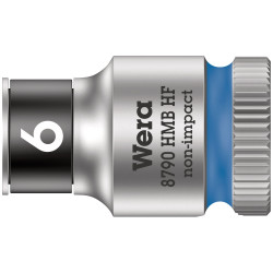 Wera 05003740001 8790 HMB HF Zyklop Socket 3/8&quot; Drive 6 x 29mm