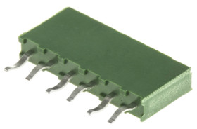 Gniazdo PCB 6 -pinowe raster: 2.54mm Listwa z gniazdami Proste Przewlekany