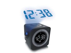 ZEGAR DCF Z PROJEKTOREM+RADIO