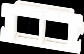 ET-25092.2 2-port adapter for Keystone mounting frame