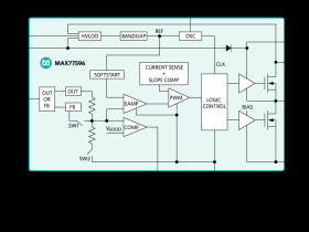 24V, 300mA, Buck Converter with 1.1μA I