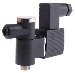 Zawór elektromagnetyczny 24 V DC Burkert 3-drogowy G męskie 1/8 cala 1/8cal NC