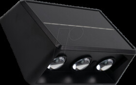 LXSO700118 Solar wall light up/down, 3-light, CCT, IP54