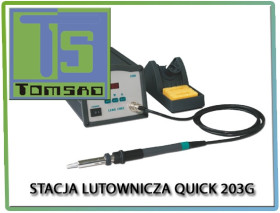 Digital soldering station Quick 203G 150W