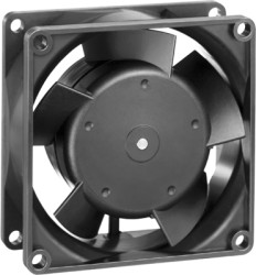 DC axial fan, 24 V, 80 x 80 x 32 mm, 32 m³/h, 24 dB, ball bearing, ebm-papst 8314 L
