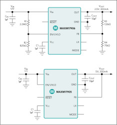 4.5V to 24V, 300mA Himalaya uSLIC Step-Down Power Module
