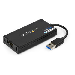 Adapter, 4K, do wyświetlaczy: 1, USB A, USB 3.0, HDMI