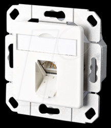 1307371102-I E-DAT C6 1 port UPk pure white RAL9010