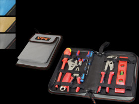 BG00016BKGY "ZipCaddy L" tool organiser, grey-black, 31x17x5 cm