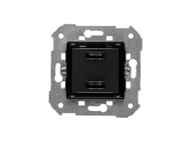 SIMON 82 Ładowarka 2 x USB (mechanizm) 2.1 A 5V DC 230V 7511096-039 KONTAKT SIMON