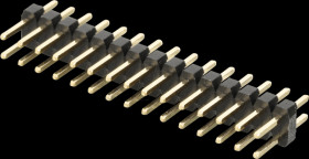 10120747 Pin header 2,00mm 2x15 straight