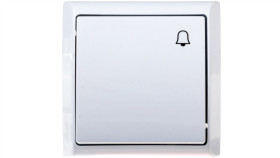 Bis Przycisk /Dzwonek/ Biały Łn-6B/00