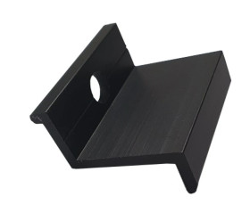 Klema końcowa 35mm czarna anodowana KK-35/50/CZ