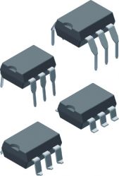 VO3053 Optocoupler, Phototriac Output, Non-Zero Crossing, 1.5 kV/&#181;s dV/dt, 600 V