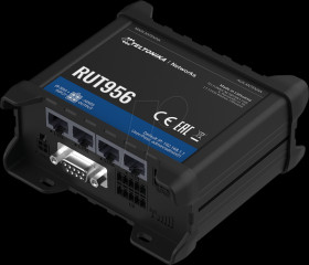 RUT956 Industrial LTE Router, Wi-Fi, RS232/485