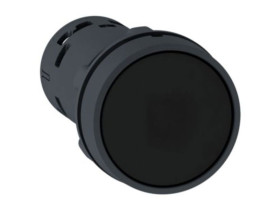 Przycisk płaski czarny z samoczynnym powrotem bez oznaczenia XB7NA25 SCHNEIDER ELECTRIC