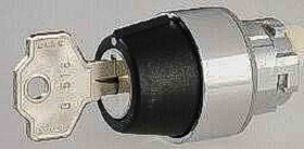 Przełącznik obrotowy kluczykowy 3-pozycyjny wycięcie: 22mm IP65 Lovato przycisków: 1