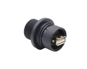 Złącze USB A to A Montaż na panelu Żeński 2.0 ,1-portowe