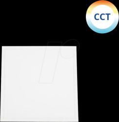 600300 LED panel, 12 W, 1500 lm, CCT, 30 x 30 cm