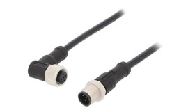 M12a05ml12afrsd001 Kabel Do Czujników/Automatyki 5Pin M12-M12 1M Wtyk Wtyk