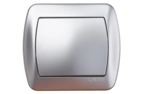 Simon Akord Łącznik jednobiegunowy aluminium metalizowane AW1/26