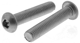 Śruba imbusowa M8 długość 40mm Gniazdo sześciokątne wypukłe Stal nierdzewna RS PRO