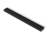 PS127-32S Gniazdo PS do druku 1x32 pin (do listew PH 1.27), jednorzędowe