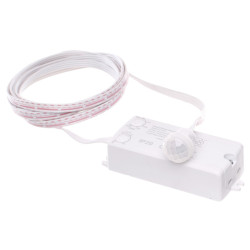 Czujnik ruchu PIR z sondą 500W CR-PIR1/KM biały W-99291 Plastrol