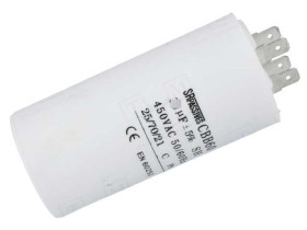 Kondensator do silników 40uF 450VAC, konektory: SR Passive