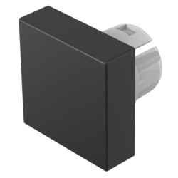 Soczewki do wskaźników, 51-951, Szary, Kwadratowy, długość: 15.3