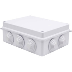 TruComponents 308022 200x155x80 Junction Box ABS plastic White