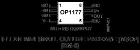 Precision Low Noise, Low Input Bias Current Single Operational Amplifier