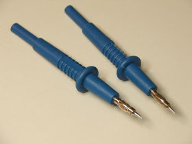 Końcówka pomiarowa 20.157.5 igła 4mm;niebieska;105mm PVC 1000V