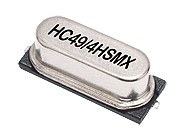 Rezonator kwarcowy 3.6864MHz Montaż powierzchniowy 16pF 2 -styki SMD