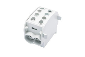 Blok rozdzielczy-odgałęźny Al/Cu SCB 70 (80310) SIMBLOCK jednobiegunowy 70mm2 szary 81508002